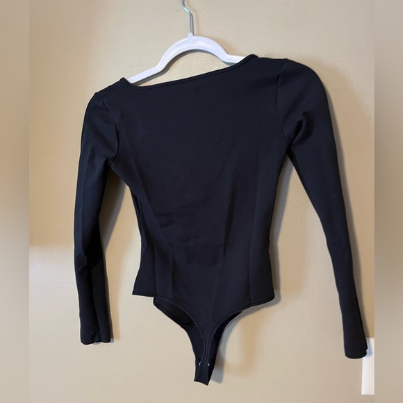 Abercrombie & Fitch Soft A&F Collection Square Neck Bodysuit - Picture 4 of 7